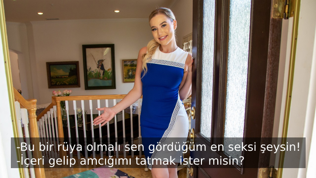 Emrine Amade Olan Hırçın Sarışını Orospusu Gibi Kullanıyor