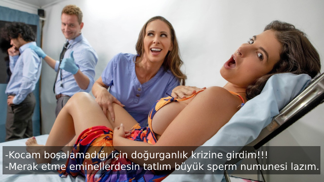 Döl Yatağına Erişemeyen Pasif Kocasının Eksiğini Doktorla Giderdi