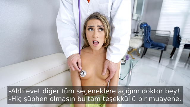 Görevini Kötüye Kullanan Sapık Doktor Saf Kızı Yarağında Oynatıyor