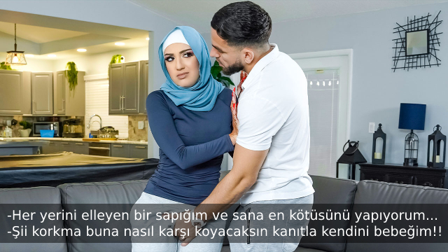 Savunma Konusunda Zayıf Olan Masum Türbanlıyı Kandırıp Saldırdı